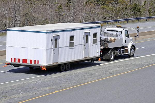 Mobile Office Trailers of Paramount workers